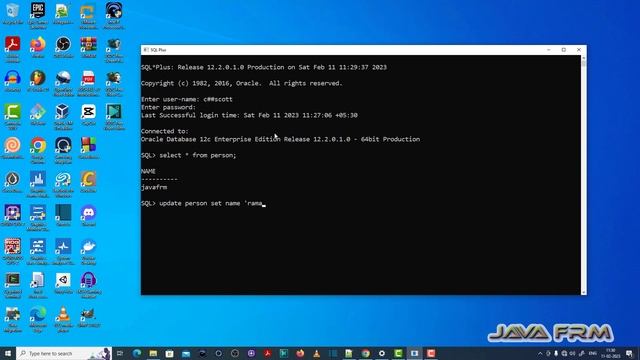ORA-00927: missing equal sign - Oracle Database 12c Error Messages смотреть онлайн