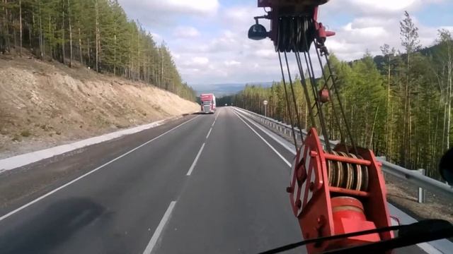 Работа горного тормоза на КАМАЗЕ (Много мата) смотреть онлайн