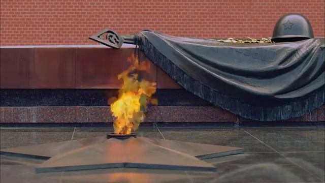 Вечный огонь Александровский сад Могила Неизвестного солдата Футаж без звука смотреть онлайн