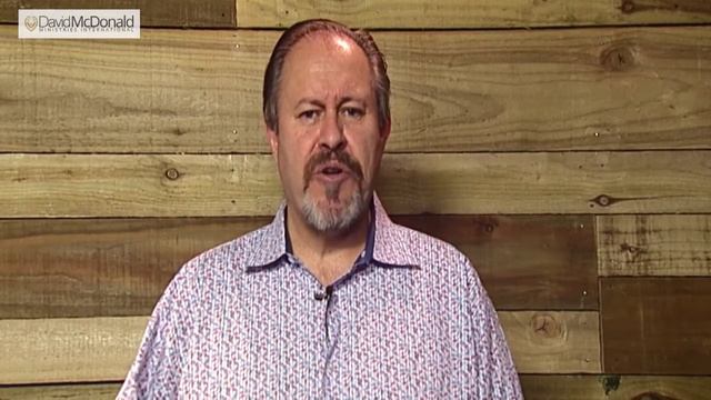 David McDonald Ministries Mid 2017 Update