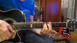 Песня старого извозчика-(как играть на гитаре аккорды Em )