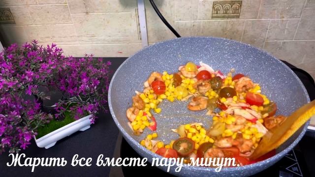 А вы ели когда нибудь макароны с крабовыми палочками? Ещё один рецепт в копилку простых, и вкусных смотреть онлайн