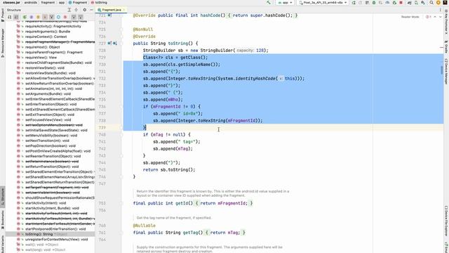 Android Fragment API implementation смотреть онлайн