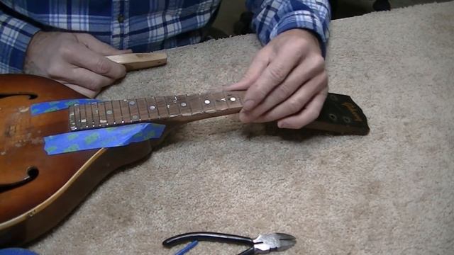 214 RSW Gibson A Model Worst Fret Board Ever смотреть онлайн