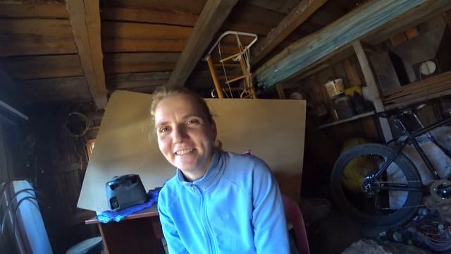Начало кладки печи, осенние дожди, и остатки урожая смотреть онлайн