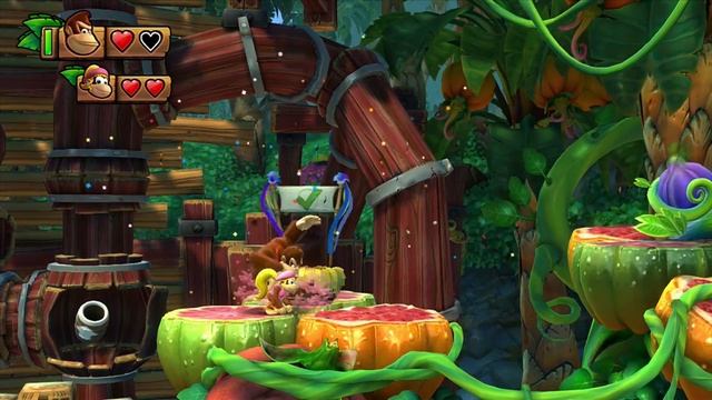 Donkey Kong Tropical Freeze - Bug Farts! - Part 32 смотреть онлайн