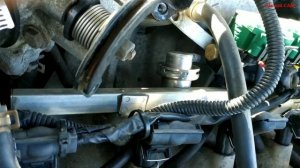 Замена регулятора давления топлива. Долгий запуск двигателя.