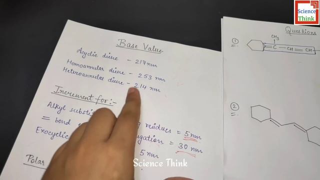 UV VISIBLE SPECTROSCOPY -Woodward Fieser Rule for Conjugated Dienes for calculating Lambda Max Valu смотреть онлайн