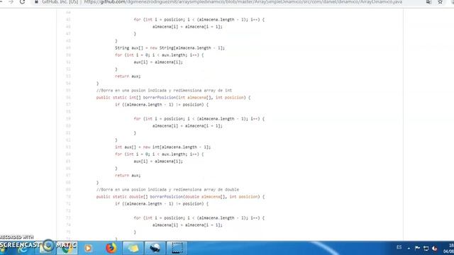 Array simple de forma dinámica (String, int y double) смотреть онлайн
