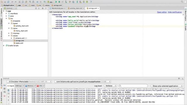 Capítulo 10 - Android Studio: TextView y EditText смотреть онлайн