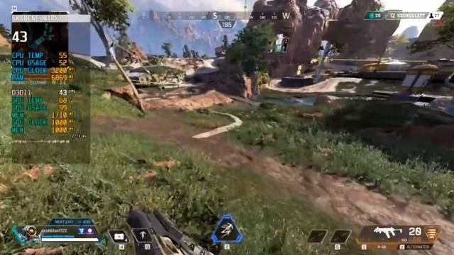 Apex Legends Season 8 | AMD Radeon R7 250 2GB | 16GB RAM | Benchmark смотреть онлайн