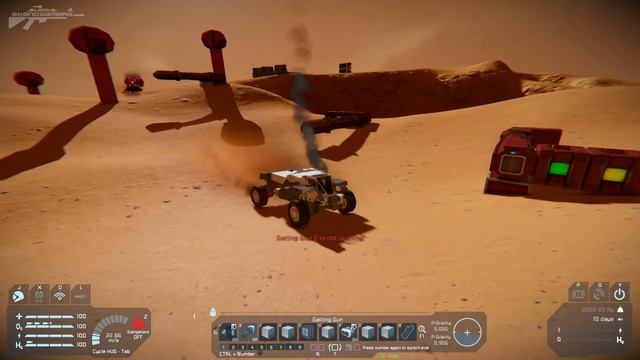 Mars Rover Death Race - Space Engineers смотреть онлайн