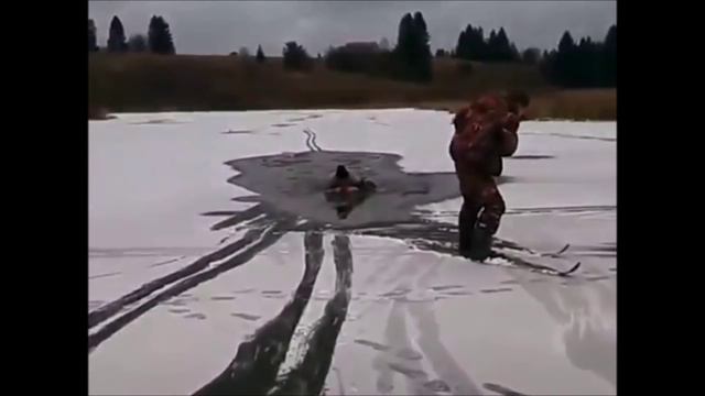 Будьте осторожны на осеннем льду. смотреть онлайн