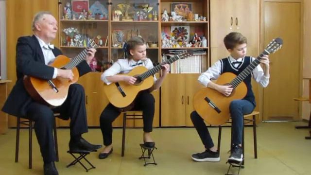 1 Трио Этюд Самара Под луной золотой смотреть онлайн