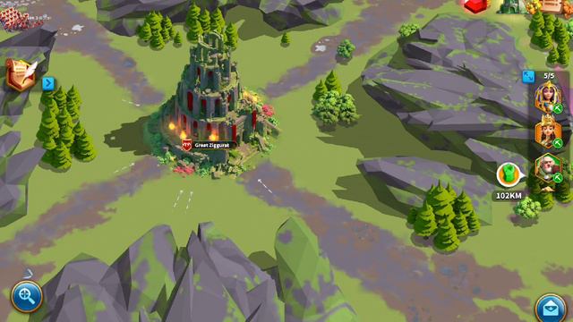 Lost kingdom #156 kings land zone 7 the great ziggurat opens and zone 4 protection ends!!! смотреть онлайн