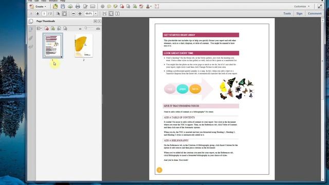 Adobe Acrobat How to Move or Change Page Order смотреть онлайн