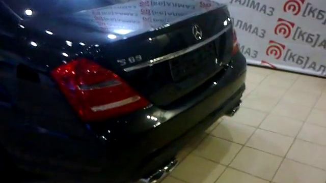Выхлоп Mercedes-Benz S65 AMG W221 смотреть онлайн