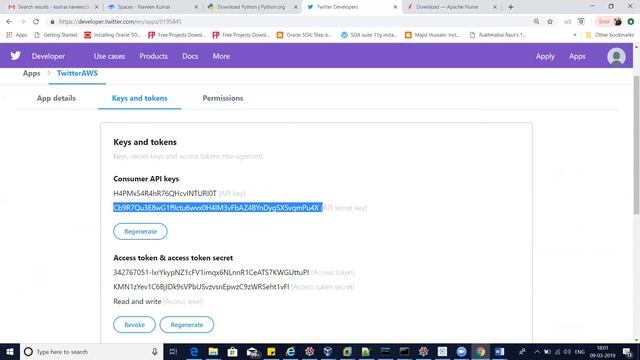 Twitter data extraction using Flume big data hadoop Tutorial смотреть онлайн