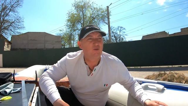 Прохват воздуха на лодке ПВХ.(2часть). смотреть онлайн