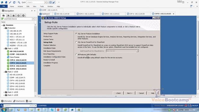 Cisco UCCE 10.5 - Lab 2 Standard Installing Microsoft SQL Server 2008 For UCCE Deployment смотреть онлайн