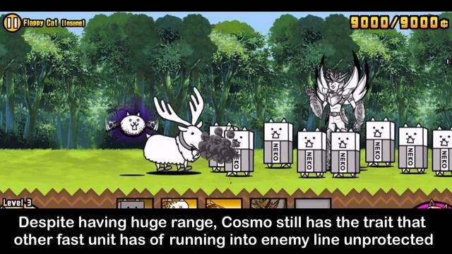 The Battle Cat - Unit Showcase: The Grateful Crane/Super Galaxy Cosmo/Ultima Galaxy Cosmo! смотреть онлайн