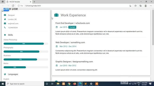 Hosting CV Template On Online Server Part 1 смотреть онлайн