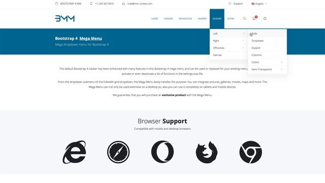 Bootstrap 4 navbar dropdown on hover смотреть онлайн