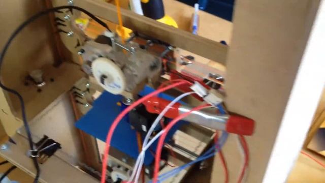 Prototyped Corexz 3D Printer made with a scrollsaw смотреть онлайн