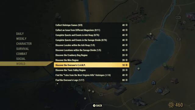 Fallout 76 Game Menus смотреть онлайн