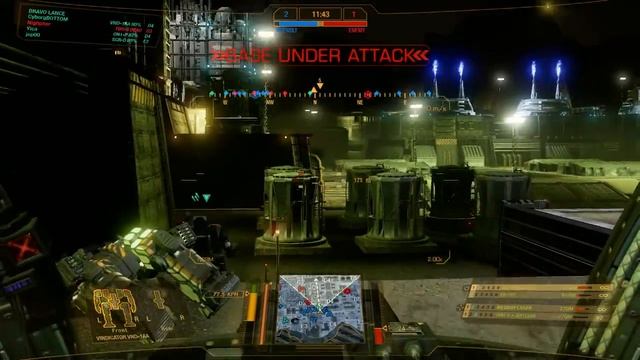 MWO Охотник VINDICATOR-1AA И Steel-Destroyers блокировали прорыв элитных Mutants к Nuclear Reactor смотреть онлайн