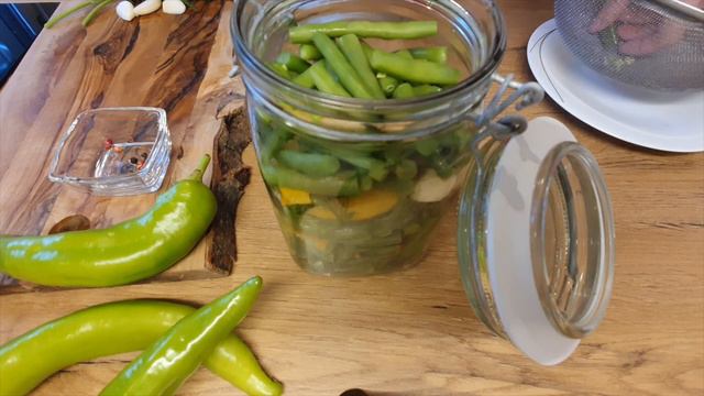 Ферментированные овощи. Как я квашу стручковую фасоль #квашеныеовощи #здоровоепитание #похудение