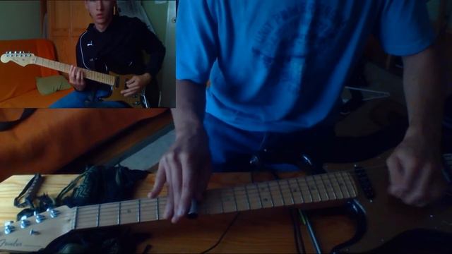Pink Floyd - One of These Days guitar cover смотреть онлайн