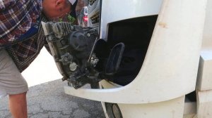 Замена лампы фары мерседес актрос мп 4..mp4