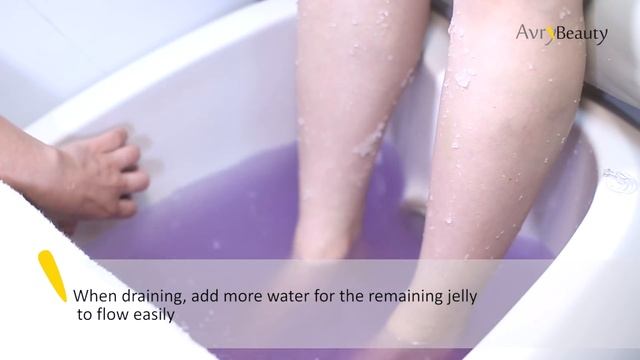 AVRYBEAUTY Tutorial - Jelly spa pedicure смотреть онлайн