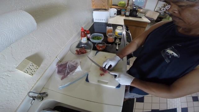 Catching Skipjack Tuna And Preparing Spicy Tuna #49