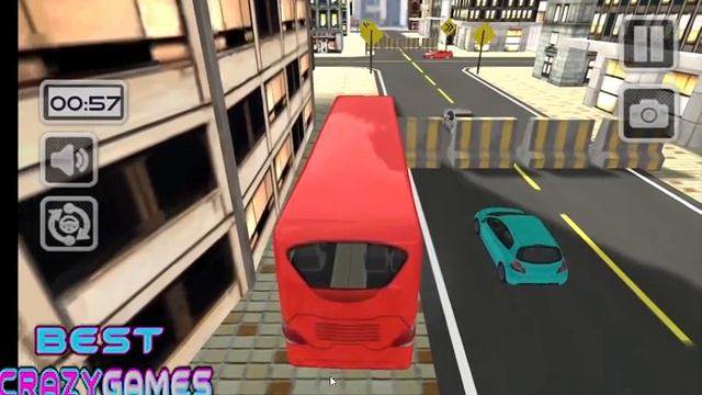 coach bus driving 3d | Walkthrough CrazyGamesOnline смотреть онлайн
