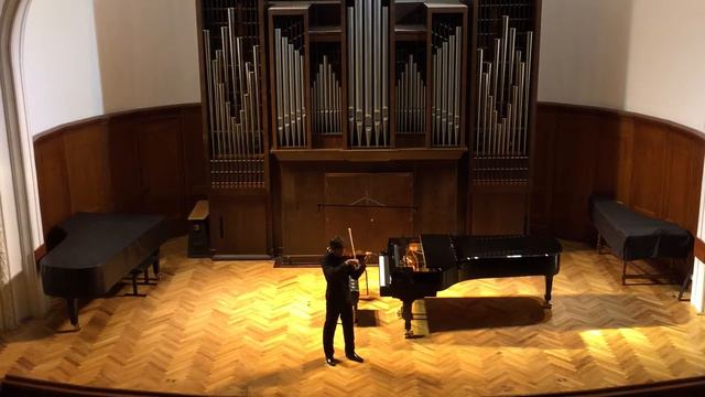 Э. Изаи Соната №3 для скрипки соло "Баллада" - E. Ysaye Sonata for solo violin №3 "Ballad" смотреть онлайн