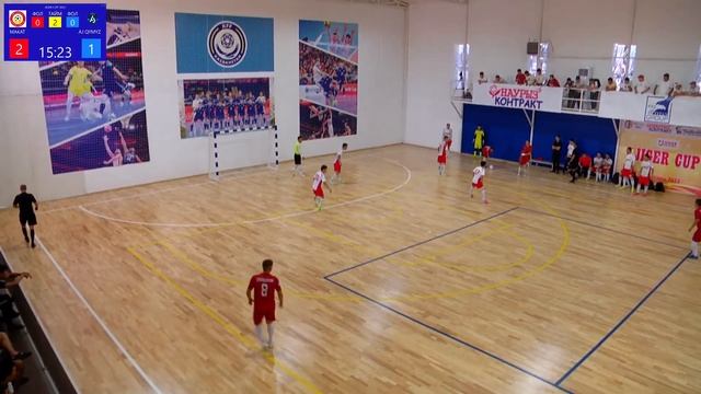 Jiger CUP Ежегодный открытый турнир по футзалу 1/2 финал:Макат VS Кымыз смотреть онлайн
