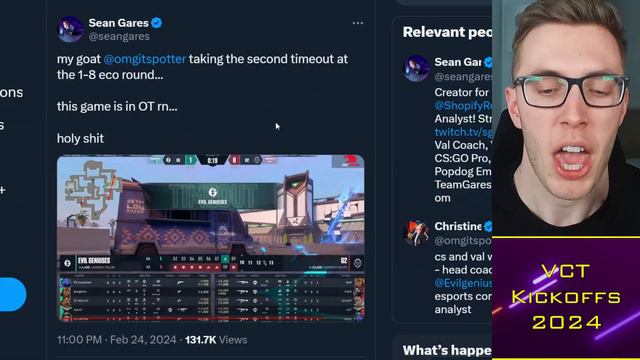 Pros REACT to EG Masterclass, GenG WIN PACIFIC?! 😨 VCT News смотреть онлайн