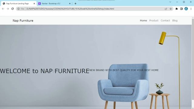 Membuat Website Toko Online Dengan Bootstrap 5 смотреть онлайн