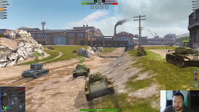 World Of Tanks Blitz КВАС и пойдем на ИС4