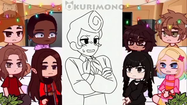 Wednesday reacts to Fandoms + Don't Listen ? PART 3/? смотреть онлайн