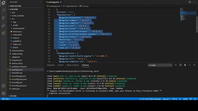 What is the role of package.json in Angular in Bangla смотреть онлайн