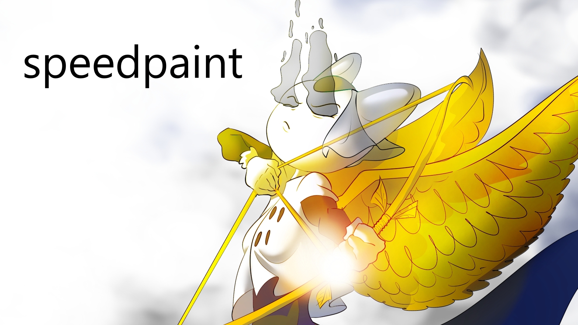 Плакальщица - персонаж комикса (speedpaint)