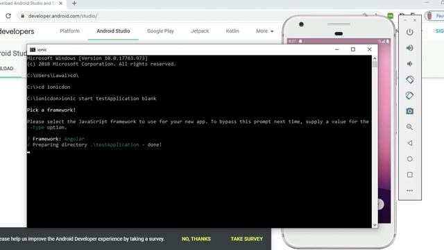 How to run ionic 4 App on Android Emulator смотреть онлайн