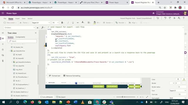 PowerApps and Power Automate to Join SharePoint Lists and Create Excel Files смотреть онлайн