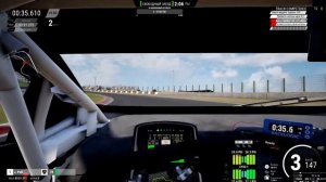 Assetto Corsa Competizione. Первый раз. На клавиатуре, просто проба! Без комментариев...