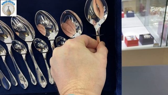 Серебряный набор столовых приборов "Венеция" (24 предмета) (english subtitles) смотреть онлайн