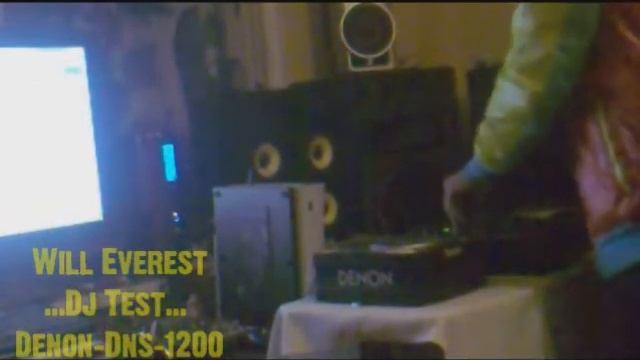 Will Everest Live Performance With Denon Dns-1200(Part 1) смотреть онлайн