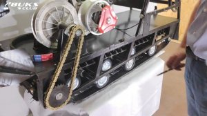 Подмоторное основание. Регулировка натяжения цепи мотобуксировщика «BUKS-CLUB».